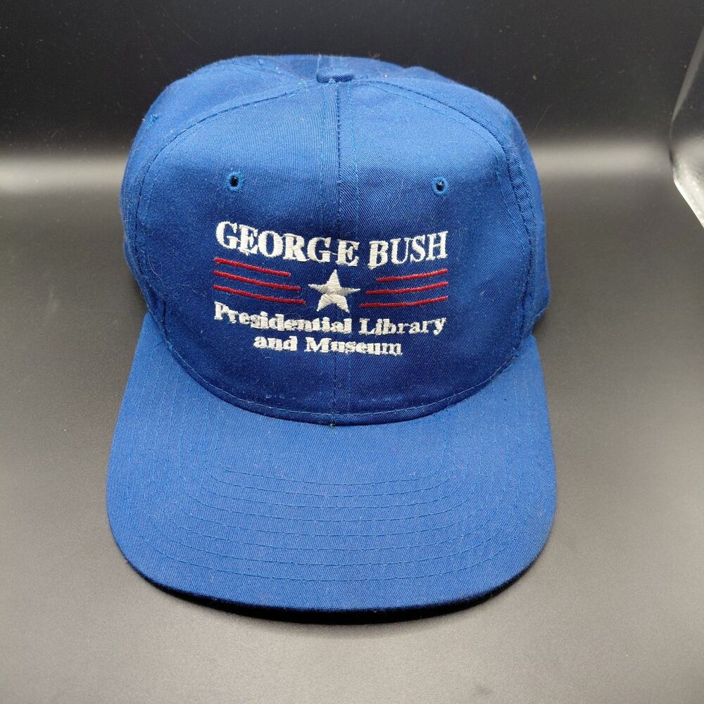 George Bush Presidential Library and Museum Blue Snapback Hat
